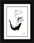 Pepe Le Pew Art Warner Brothers Animation Artwork Le Mew - Kitty